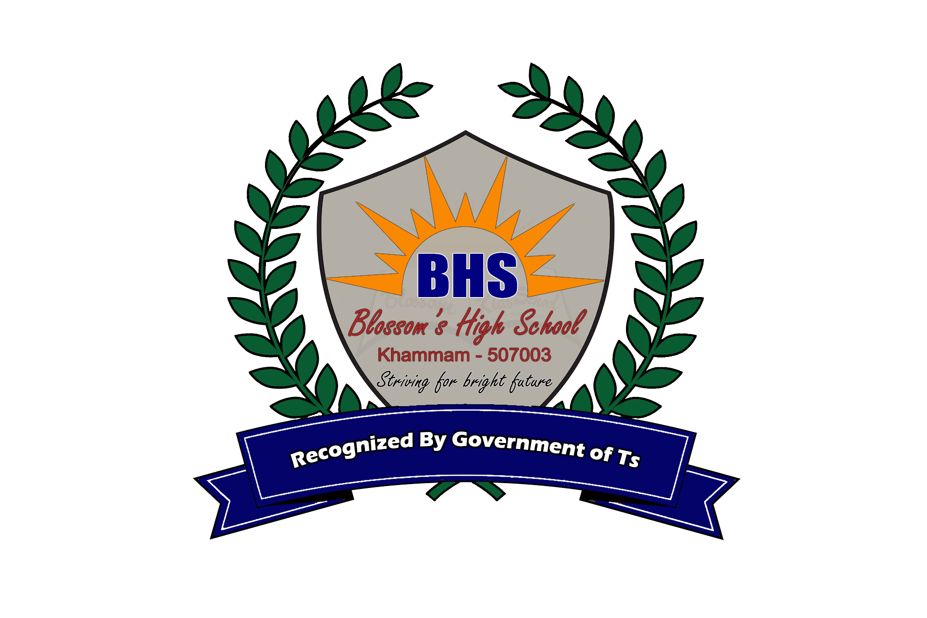 Blossoms High School Logo